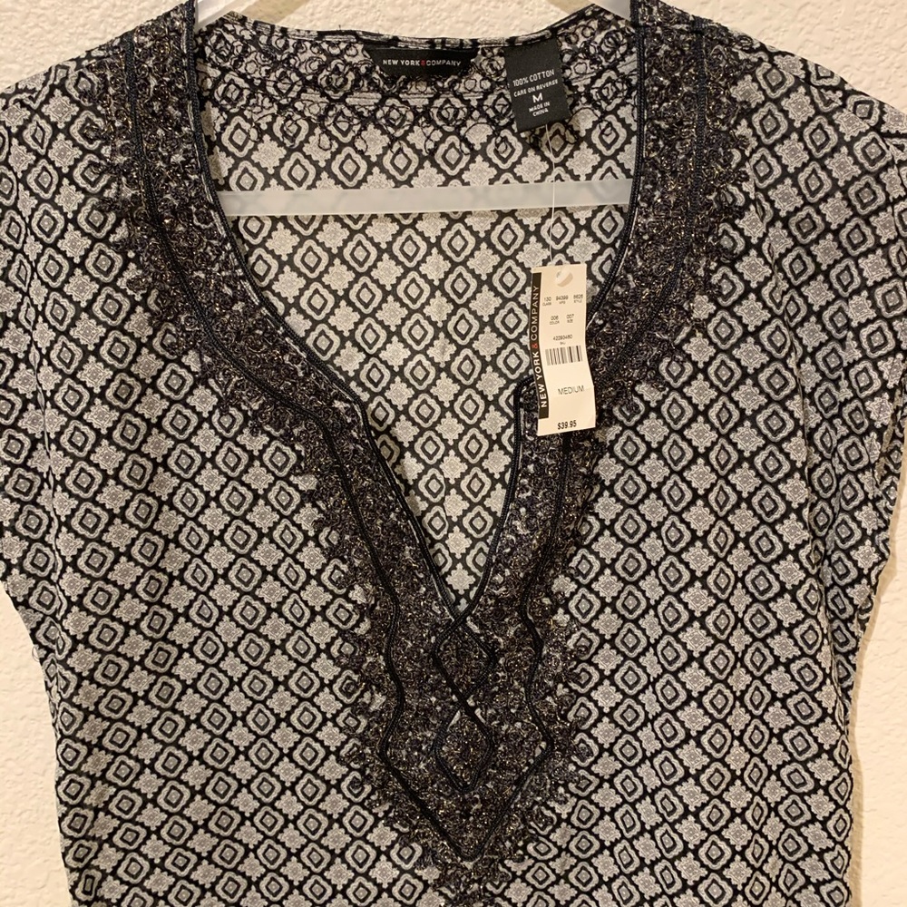 New York & CO  💋blouse new with tags size M